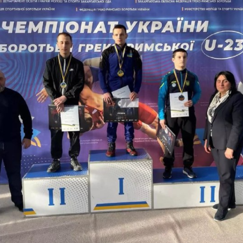Двоє борців із Кам’янського стали призерами чемпіонату України з греко-римської боротьби