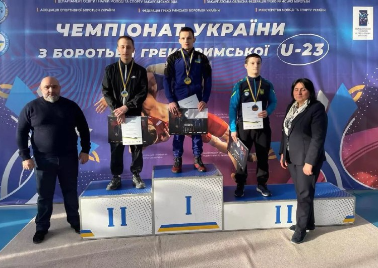 Двоє борців із Кам’янського стали призерами чемпіонату України з греко-римської боротьби