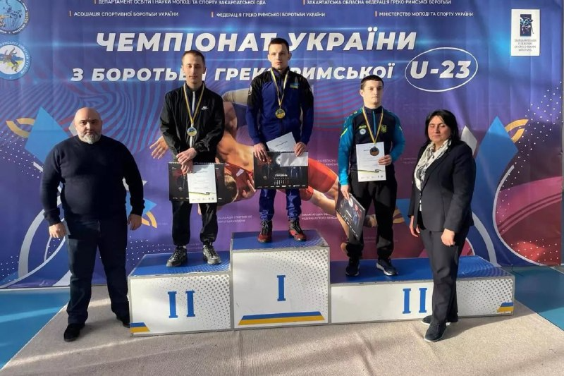 Двоє борців із Кам’янського стали призерами чемпіонату України з греко-римської боротьби